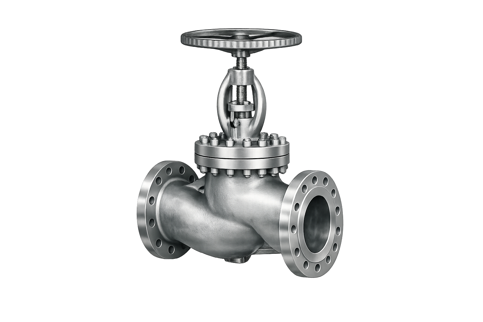 Globe valve with rising stem stainless steel class 600