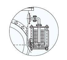 HYDRAULIC DAMPER for a soft closing of the valve