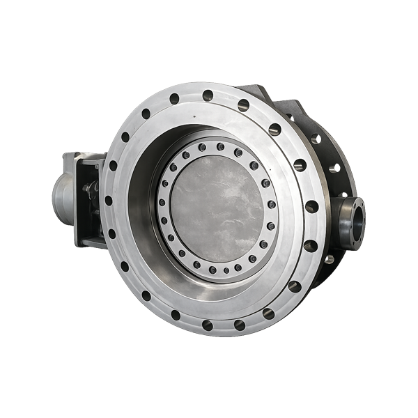Triple offset butterfly valve high performance stainless steel replaceable seal API 609